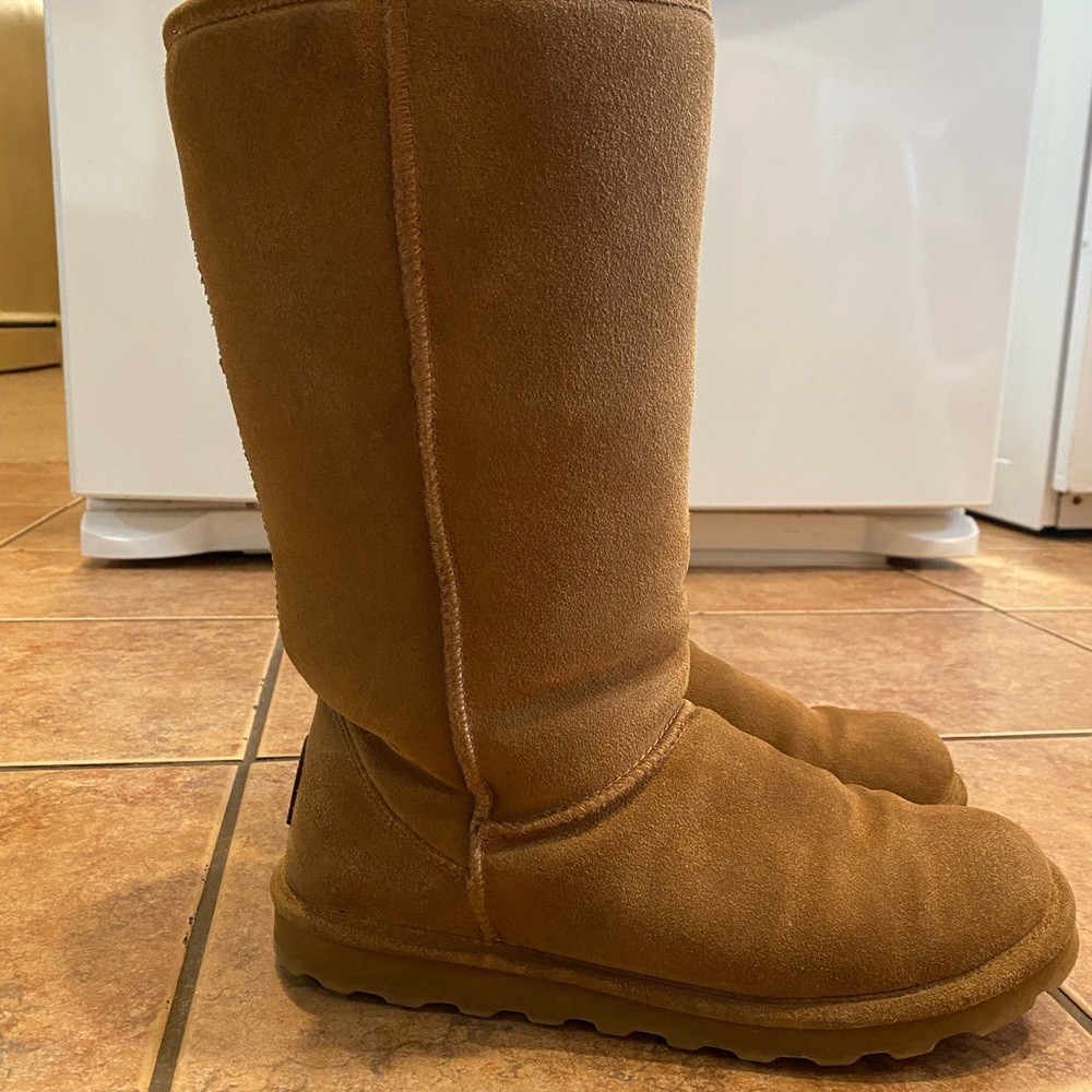 Women’s Tall Elle Bearpaw Boots - Size 9 - Hickory color